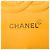 Borsa a spalla Chanel Medium Timeless/Classique in pelle di agnello arancione - vista 7
