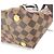 Borsa Louis Vuitton Damier Kaisa PM Marrone Rosa - vista 5