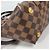 Borsa Louis Vuitton Damier Kaisa PM Marrone Rosa - vista 6