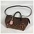 Borsa Louis Vuitton Damier Kaisa PM Marrone Rosa - vista 7