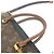 Borsa a Spalla Pallas Monogram Louis Vuitton Marrone Nero - vista 9