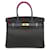 Hermès Black Special Order Epsom Birkin Retourne 30 Leather Pony-style calfskin  ref.1628645