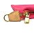 Borsa Clutch Louis Vuitton Antigua Pochette Plat GM Marrone Rosa - vista 2