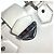 Bowling Bolsa Boston Montaigne GM em Epi Louis Vuitton Branco Fora de branco - vista 11