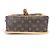 Borsa a spalla Louis Vuitton Monogram Diane NM PM Pochette Flap Marrone Nero - vista 4