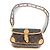 Borsa a spalla Louis Vuitton Monogram Diane NM PM Pochette Flap Marrone Nero - vista 7