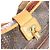 Borsa a Spalla Demi Lune Perforata Monogram Louis Vuitton Marrone Arancione - vista 6