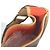 Borsa a Spalla Demi Lune Perforata Monogram Louis Vuitton Marrone Arancione - vista 7