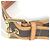 Borsa a Spalla Demi Lune Perforata Monogram Louis Vuitton Marrone Arancione - vista 9