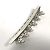 Fermaglio per capelli in strass argento Miu Miu - vista 7