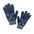 Guanti Louis Vuitton M76029 Gon Monogram Stripes Rosso Blu navy