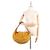 Borsa a spalla Louis Vuitton Monogram Suede Onatah GM Gialla Giallo - vista 3