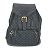 Louis Vuitton Monogram Denim Montsouris GM Rucksack Blau
