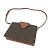 Borsa a Spalla Courcelle Pochette Monogram Louis Vuitton Marrone Monogramma