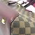 Bolso de Hombro Damier Hyde Park de Louis Vuitton Castaño Fucsia Damier ebene - vista 6