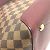 Bolso de Hombro Damier Hyde Park de Louis Vuitton Castaño Fucsia Damier ebene - vista 8