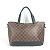 Borsa Tote Damier Hyde Park di Louis Vuitton Marrone Nero Damier ebene