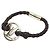 Bracciale in pelle marrone Louis Vuitton