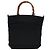 Bolsa de Ombro GUCCI Bamboo Nylon 2way Preta 002 1998 0441 Auth ti2050 Preto - vista 2
