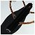 Bolsa de Ombro GUCCI Bamboo Nylon 2way Preta 002 1998 0441 Auth ti2050 Preto - vista 6