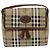 Autre Marque Borsa a spalla Burberrys Nova Check in pelle PVC Auth ki4534 Beige - vista 13