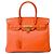 Hermès Sac HERMES Birkin 30 en Cuir Orange - 102116
