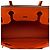 Hermès Sac HERMES Birkin 30 en Cuir Orange - 102116 - vue 8
