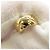 Orecchini a cerchio in oro giallo Chanel Coco Crush - vista 5