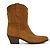Botas Celine Slimane 2021 FR41 Ante Dorado Botas Bajos Tiag UK7 US9.5 Céline Caramelo