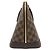Borsa Tote Damier Alma di Louis Vuitton Marrone - vista 2