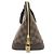 Borsa Tote Damier Alma di Louis Vuitton Marrone - vista 3