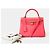 Hermès Sac HERMES Kelly 28 en Cuir Rose - 102115 - vue 2