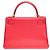 Hermès Sac HERMES Kelly 28 en Cuir Rose - 102115 - vue 4