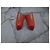 Dior High Heels Leder Rot Orange 37 FR - Ansicht 7