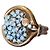 Damiani Goldring mit Diamanten Golden