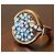 Damiani Goldring mit Diamanten Golden - Ansicht 2