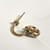 Orecchini Louis Vuitton Monogram Flower Stud D'oro  - vista 6