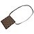 Borsa a spalla in tela Damier Louis Vuitton Marrone