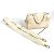 Borsa Louis Vuitton Monogram Empreinte Petite Malle Souple Bianco - vista 11