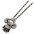 Pendente di collana Louis Vuitton Vivienne M00831 Argento