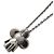 Pendente di collana Louis Vuitton Vivienne M00831 Argento - vista 3