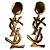 Yves Saint Laurent BO Clips Logo YSL modello raro e iconico