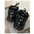 Sneakers Balenciaga in pelle nera Nero - vista 6