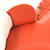 Tasche Charm Anjou Milo Saw Carnelian Rodeo PM von Hermès Rot  - Ansicht 4