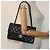 CHANEL Borsa a Spalla Matelassé in Pelle Nera con Catena Dorata CC Auth 88183 Nero D'oro - vista 26