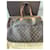 Louis Vuitton Modello Medio Neverfull Marrone scuro  - vista 3