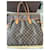 Louis Vuitton Modello Medio Neverfull Marrone scuro  - vista 4
