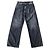 R13 Damon Pantalón de pierna ancha plisado Negro
