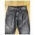R13 Damon Pantalón de pierna ancha plisado Negro - vista 2