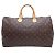 Borsa Louis Vuitton Monogram Speedy 40 Marrone Monogramma - vista 10
